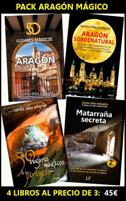 4 libros sobre Aragón al precio de 3