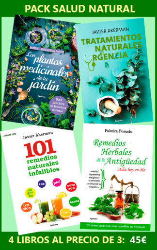 Pack de libros sobre Salud Natural